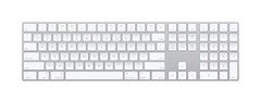New Open Box Apple Wireless Magic Keyboard with Numeric Pad Silver A1843