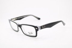 NEW RAY-BAN JUNIOR JR RB 1530 3529 BLACK CLEAR AUTHENTIC EYEGLASSES 48-16