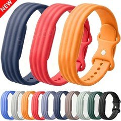 New Silicone Sports Adjustable Loop Strap For Google Fitbit Air Band Replacement