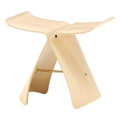 NEW Sori Yanagi Butterfly Stool Maple S-0521 Tendo Chair from JAPAN
