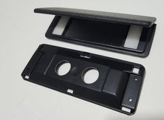 NEW Sun Visor Vanity Mirror  Mercedes R129 - A124 Convertible Make up Top  BLACK