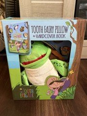 New Tooth Fairy Pillow & Hardcover Book Set The Tooth Brigade Kai The Turtle
