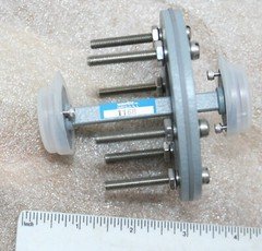New Waveline 1168 RF Microwave Waveguide Bulkhead Flange WR-22 33.0-50.0 GHz