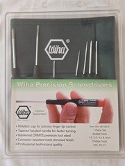 New! Wiha Precision Tool - 7 Pcs Phillps & Slotted Set (26190.B) Made in Germany