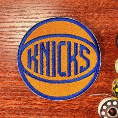 New York Knicks Patch NBA Basketball Sports League Embroidered Iron On 2.75"