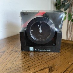 "New York Life" Promotional Desktop Quartz Clock on Swivel Stand New Sealed NOS