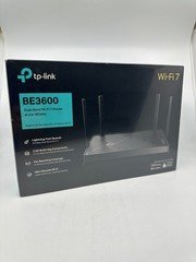 New/Sealed - TP-Link Archer BE3600 Dual-Band Wi-Fi 7 Router - Free Shipping!
