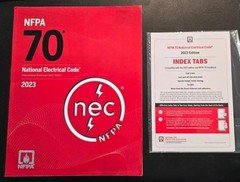 NFPA 70 National Electrical Code paperback  2023 With Tabs NEC Code Book New