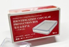 NGC Coin Holder Slab Protective Case Storage Box 10 Pcs Anti Tarnish Protection