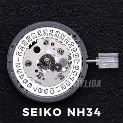 NH34 NH34A 4R34 GMT Movement Automatic Movement 4 Hands GMT Function
