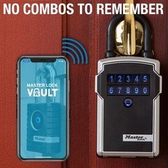 NIB Master Lock 5440EC Bluetooth Portable Lock Box IN HAND SHIPS NEXT DAY!