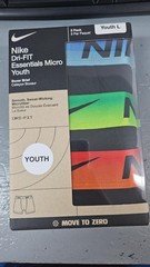 Nike dri-fit assentials micro youth boxer brief size Youth L