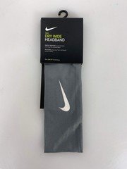 Nike Gray Dry Wide Headband