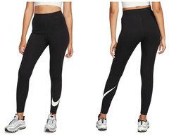 Nike Women's Tight Fit High Rise Full Length Leggings Classic Black NEW NWT