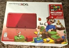 Nintendo 3DS Flame Red Console Complete in Box Tested Super Mario 3D Land