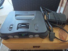 Nintendo 64 Home Console - Black. Tested Working
