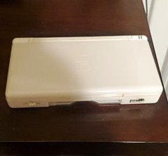 Nintendo DS Lite White Handheld System w/ AC Adapter USG-001 Touchscreen