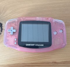 Nintendo Game Boy Advance AGB-001 Pink original CASE AND SCREEN extra parts