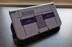 Nintendo New Nintendo 3DS XL SNES Edition Gray 4 GB Handheld Console (NTSC)