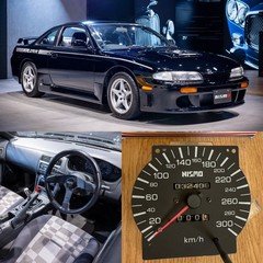 NISMO OLD LOGO 270R SILVIA SPEED METER CLUSTER DASH 300km/h S14 240SX 200SX SR20