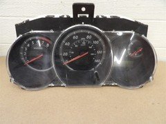 NISSAN VERSA 2010-2011 INSTRUMENT CLUSTER PANEL 140MPH AT w/CVT ID 24810ZW83D