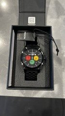 Nixon x blink-182 TOYPAJ Time Teller Black Metal Quartz Watch  w/ Box / Manual