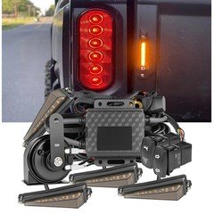 No Hole Plug & Play Street Legal Turn Signal Blinker Kit for Polaris Ranger 1000