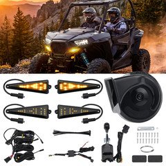 No Hole UTV Turn Signal Street Legal Blinker Kit for Polaris Ranger 570 700 900
