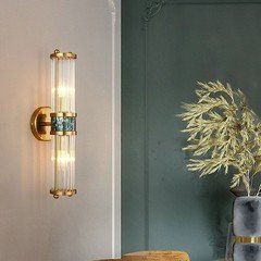 Nordic Light Luxury Modern Crystal Wall Lamp Living Room Corridor LED Wall Lamp