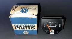 NOS Mopar 1966 Plymouth Valiant Temperature Gauge PN #2587028