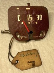 NOS OEM GM ~1946 CHEVROLET antique auto CHEVY car OIL PRESSURE GAUGE~  # 1506313