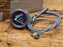 NOS Stewart Warner Engine Water Temperature Mechanical Gauge W/ Thermocouple NEW