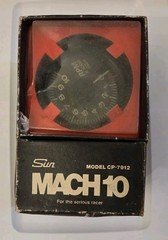 NOS Sun Mach 10 10,000 RPM Muscle Car Tachometer Hot Rat Rod CP 7912 Sticker