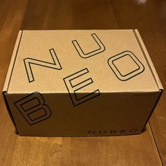 Nubeo Tri-Star Orbit Auto Men's Watch 50mm Black/Green Rubber Strap Box+Manual