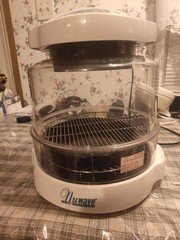 NuWave Pro Infared Convection Oven 20302 White Extender Ring Read Free Shipping 