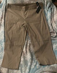 NWT Briggs Women’s Plus Pants Size 22W Tan