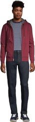 NWT Lands End Men's Serious Sweats Sherpa Lined Hoodie Size M $100 LE02
