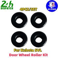Nylon 4PCS For Kubota SVL Door Wheel Roller Kit #V0511-35910/ V0531-35910
