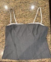 Oak + Fort [New without tag] Layered Corset Top | original price: $68+tax
