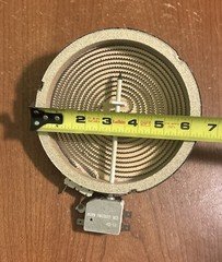 OEM Genuine LG Range Radiant Surface Element Assembly, Part #5300W1R004A