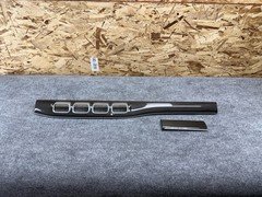 OEM MERCEDES AMG GLE GLS CHROME CARBON FIBER DASH TRIM SET ( 2PC )  A167680-1106