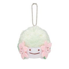 Offcial PC Center Ditto Shapeshift Series Shaymin Plush Key chain Bag Pendant
