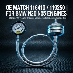 Oil Pressure Gauge Tester Gauge for BMW N20 N26 N46 N55 Engine 116410 119250