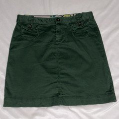 Old Navy Women’s Green Solid Mini Skirt Size 6