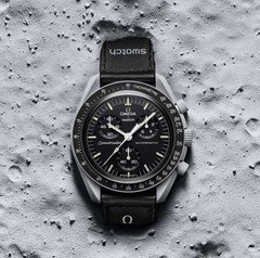 OMEGA X SWATCH Moonwatch Mission To The Moon 42mm Bioceramic Case with...
