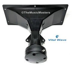 One Single 4x10 Inch Piezo Flush Mount Horn TWEETERS Home Car Pro Studio Speaker