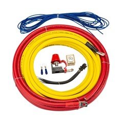 Open Box Kicker 47KMPK4 Marine-Grade Amplifier Wiring Power Kit (4-Gauge)