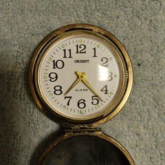 Orient Pocket Watch Alarm ST301AZ Mechanical Timepiece