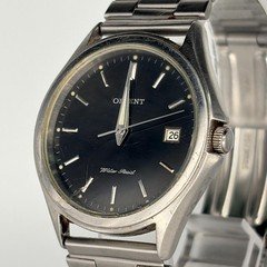 Orient UN4W-C0 Black Dial Quartz Date Watch