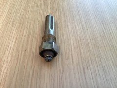 Original 1949-53 Ford flathead temperature sending unit, single terminal